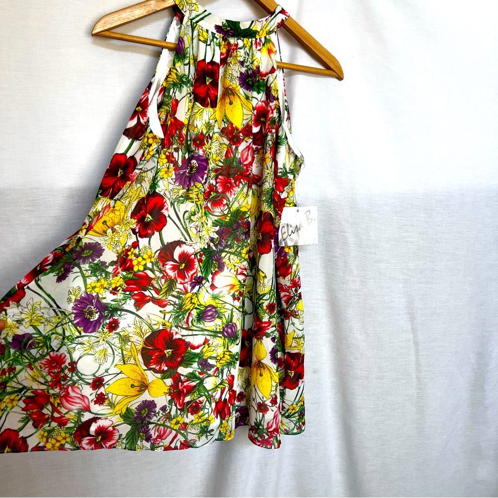 NWT Eliza B Floral Dress.  Size 10
